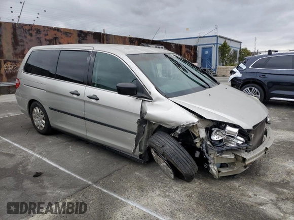2007 Honda Odyssey LX with VIN 5FNRL38217B003331, listed as a Copart auction lot 50568855 with 87,574 mi miles and Salvage Title. Bid and sale history available at carsss.com. Image 4.