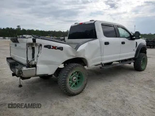 2020 Ford F-250 XL with VIN 1FT7W2B68LEC45808, listed as a Copart auction lot 55674505 with 136,473 mi miles and Salvage title. Bid and sale history available at DreamBid. Image 3.