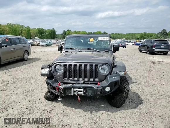 2021 Jeep Wrangler Unlimited Rubicon z VIN 1C4HJXFN5MW611642, wystawiony jako Copart lot #53529615 z przebiegiem 43 398 mil mil oraz Szkoda całkowita • Salvage title. Historia ofert i sprzedaży dostępna na DreamBid. Obrazek 13.