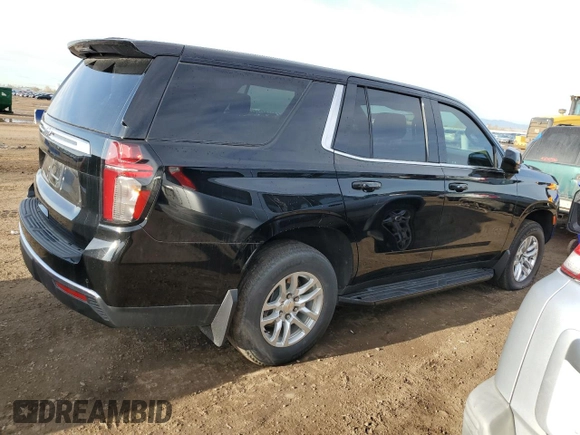 2023 Chevrolet Tahoe Commercial with VIN 1GNSKLED7PR268508, listed as a Copart auction lot 50734945 with 7,353 mi miles and Clean title. Bid and sale history available at DreamBid. Image 3.