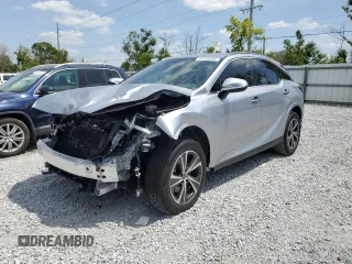 2025 Lexus RX with VIN JTJCHMAA7S2022313, listed as a Copart auction lot 54228305 with 1,886 mi miles and Salvage Title. Bid and sale history available at carsss.com. Image 1.