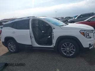 2023 GMC Terrain SLT with VIN 3GKALPEG4PL233861, listed as a IAAI auction lot 42687573 with 55,987 mi miles and . Bid and sale history available at DreamBid. Image 14.