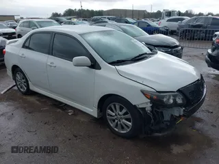 2010 Toyota Corolla with VIN 1NXBU4EE3AZ219386, listed as a IAAI auction lot 41704710 with 109,476 mi miles and . Bid and sale history available at DreamBid. Image 1.