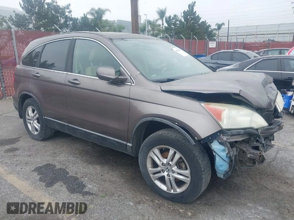 2011 Honda CR-V EX-L with VIN 5J6RE3H70BL008848, listed as a IAAI auction lot 42046445 with 156,240 mi miles. Bid and sale history available at carsss.com. Image 1.