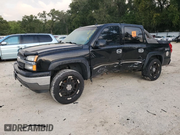 2005 Chevrolet Avalanche Z71 with VIN 3GNEK12Z75G245891, listed as a Copart auction lot 73457764 with 211,255 mi miles and Salvage Title. Bid and sale history available at carsss.com. Image 1.