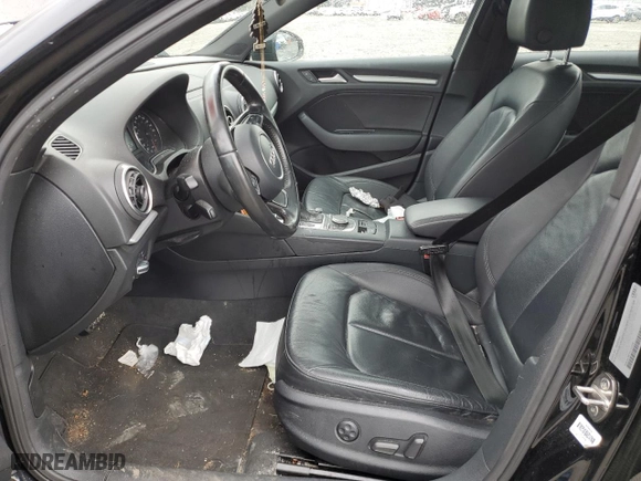 2015 Audi A3 1.8T Premium with VIN WAUACGFF1F1141918, listed as a Copart auction lot 45082855 with 97,526 mi miles and Salvage Title. Bid and sale history available at carsss.com. Image 7.
