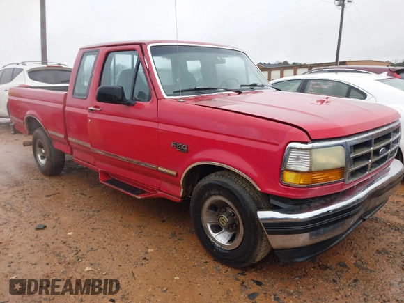 1995 Ford F-150 with VIN 1FTEX15N4SKB67271, listed as a IAAI auction lot 41548369 with 286,959 mi miles. Bid and sale history available at carsss.com. Image 1.