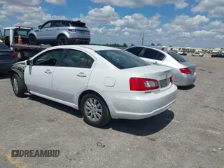 2012 Mitsubishi Galant FE with VIN 4A32B2FF8CE016851, listed as a IAAI auction lot 41892949 with 120,615 mi miles. Bid and sale history available at carsss.com. Image 3.