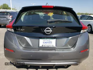 2025 Nissan LEAF S with VIN 1N4AZ1BVXSC558258, listed as a Copart auction lot 74241364 with 939 mi miles and Salvage Title. Bid and sale history available at carsss.com. Image 6.