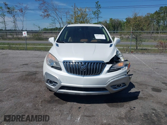 2014 Buick Encore Leather with VIN KL4CJCSB0EB566644, listed as a IAAI auction lot 41877546 with 66,113 mi miles. Bid and sale history available at carsss.com. Image 12.