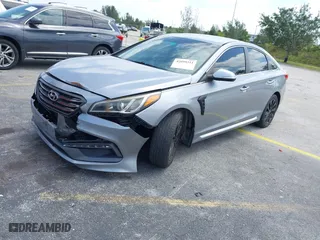 2015 Hyundai Sonata 2.4L Limited with VIN 5NPE34AF8FH060529, listed as a IAAI auction lot 42099311 with 98,546 mi miles. Bid and sale history available at carsss.com. Image 17.