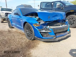 2019 Ford Mustang GT z VIN 1FA6P8CF4K5191468, wystawiony jako IAAI lot #42259108 z przebiegiem 75 037 mil mil oraz . Historia ofert i sprzedaży dostępna na DreamBid. Obrazek 1.