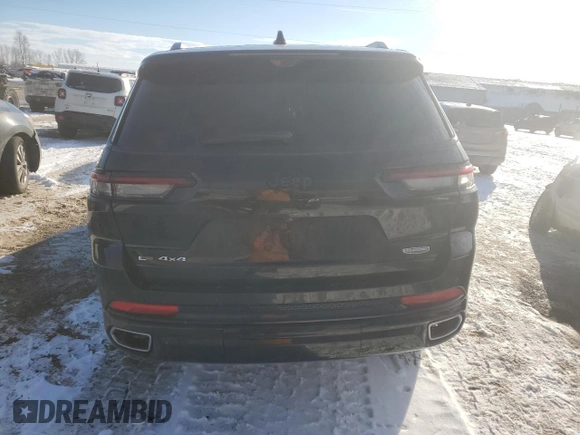2022 Jeep Grand Cherokee Summit Reserve with VIN 1C4RJKET2N8503573, listed as a Copart auction lot 87699995 with 56,244 mi miles and Salvage title. Bid and sale history available at DreamBid. Image 6.