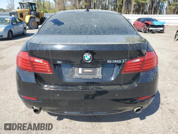 2016 BMW 5 Series 535i with VIN WBA5B1C56GG132384, listed as a Copart auction lot 50679735 with 169,967 mi miles and Clean Title. Bid and sale history available at DreamBid. Image 6.