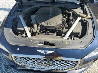 2019 Genesis G70 3.3T Advanced with VIN KMTG74LE0KU044182, listed as a Copart auction lot 71978584 with 86,519 mi miles and Salvage Title. Bid and sale history available at carsss.com. Image 11.