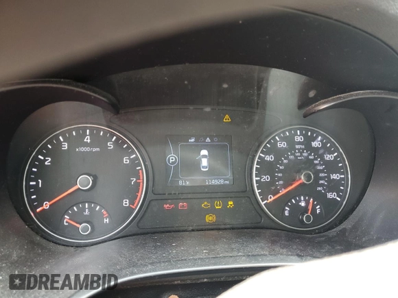 2018 Kia Optima LX с VIN 5XXGT4L34JG207686, выставлен на аукционе Copart как лот 59836165 с пробегом 114 928 миль миль и Чистый • Clean title. История ставок и продаж доступна на DreamBid. Изображение 9.