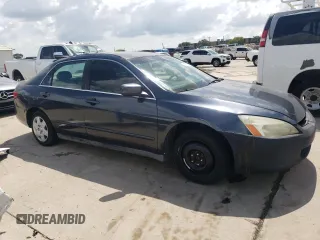 2005 Honda Accord LX with VIN 3HGCM56475G704595, listed as a Copart auction lot 57961995 with 227,667 mi miles and Salvage title. Bid and sale history available at DreamBid. Image 4.