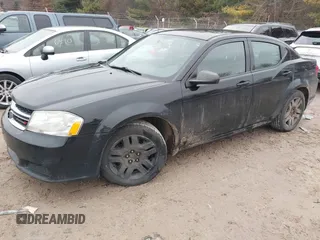 2014 Dodge Avenger SE z VIN 1C3CDZAB0EN147858, wystawiony jako IAAI lot #41683890 z przebiegiem 249 182 mil mil oraz . Historia ofert i sprzedaży dostępna na DreamBid. Obrazek 2.