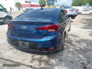 2020 Hyundai Elantra Value Edition with VIN 5NPD84LF1LH499349, listed as a IAAI auction lot 41960287 with 99,483 mi miles. Bid and sale history available at carsss.com. Image 4.