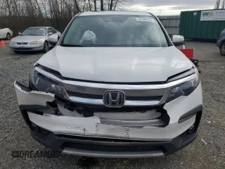 2022 Honda Pilot EX-L with VIN 5FNYF6H53NB018182, listed as a Copart auction lot 45166705 with 48,101 mi miles and Salvage Title. Bid and sale history available at carsss.com. Image 5.