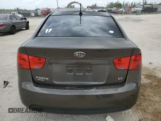 2011 Kia Forte EX with VIN KNAFU4A29B5460251, listed as a Copart auction lot 62419584 with 176,385 mi miles and Salvage Title. Bid and sale history available at carsss.com. Image 6.