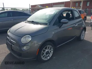 2012 FIAT 500 Pop z VIN 3C3CFFAR7CT124595, wystawiony jako IAAI lot #42257410 z przebiegiem 96 608 mil mil oraz . Historia ofert i sprzedaży dostępna na DreamBid. Obrazek 2.