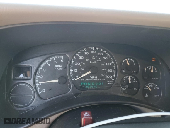 2001 GMC Yukon SLE with VIN 1GKEK13V91R200468, listed as a Copart auction lot 75693964 with 283,426 mi miles and Salvage Title. Bid and sale history available at carsss.com. Image 9.