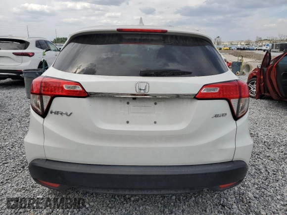 2022 Honda HR-V LX with VIN 3CZRU6H33NM718802, listed as a Copart auction lot 55467505 with 55,932 mi miles and Clean Title. Bid and sale history available at carsss.com. Image 6.