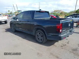 2017 Honda Ridgeline Sport with VIN 5FPYK2F11HB006113, listed as a IAAI auction lot 42419631 with 101,562 mi miles and . Bid and sale history available at DreamBid. Image 3.