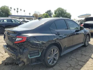 2023 Subaru WRX with VIN JF1VBAA61P9807986, listed as a Copart auction lot 49734655 with 26,908 mi miles and Salvage title. Bid and sale history available at DreamBid. Image 3.