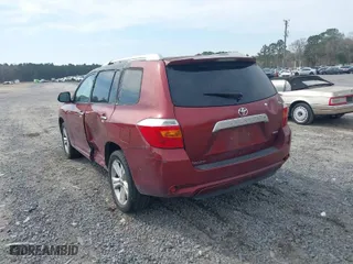 2010 Toyota Highlander Limited with VIN 5TDDK3EH7AS012477, listed as a IAAI auction lot 41756653 with 312,357 mi miles. Bid and sale history available at carsss.com. Image 3.