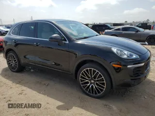 2018 Porsche Cayenne with VIN WP1AA2A27JKA04421, listed as a Copart auction lot 49601795 with 57,295 mi miles and Salvage title. Bid and sale history available at DreamBid. Image 4.