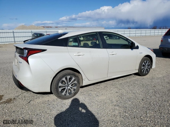 2019 Toyota Prius LE with VIN JTDL9RFU3K3005051, listed as a Copart auction lot 40269573 with 57,345 mi miles. Bid and sale history available at carsss.com. Image 3.