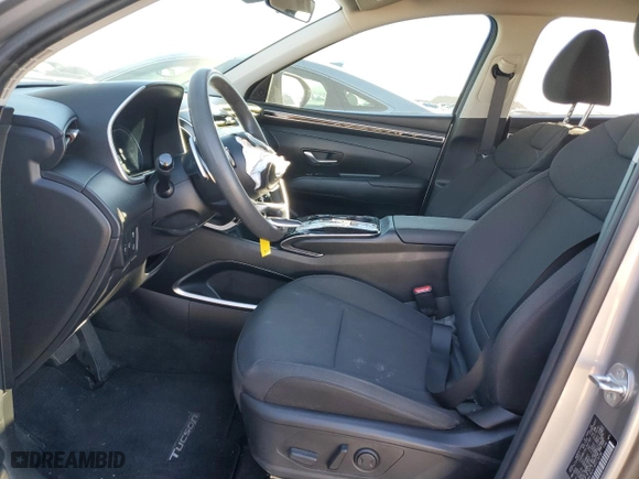 2023 Hyundai Tucson Hybrid Blue with VIN KM8JBCA19PU118196, listed as a Copart auction lot 82860534 with 15,058 mi miles and Salvage Title. Bid and sale history available at carsss.com. Image 7.