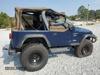 2001 Jeep Wrangler Sport with VIN 1J4FA49S41P335459, listed as a Copart auction lot 72831244 with 161,464 mi miles and Salvage Title. Bid and sale history available at carsss.com. Image 3.