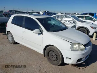2007 Volkswagen Rabbit with VIN WVWDR71K37W216514, listed as a IAAI auction lot 41871868 with 162,185 mi miles. Bid and sale history available at carsss.com. Image 1.