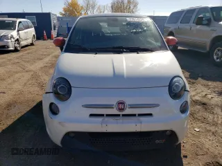 2016 FIAT 500e with VIN 3C3CFFGE3GT155109, listed as a Copart auction lot 77614534 with 62,213 mi miles and Salvage Title. Bid and sale history available at carsss.com. Image 5.