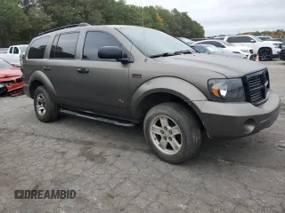 2008 Dodge Durango SLT with VIN 1D8HD48278F100482, listed as a Copart auction lot 78818454 with Not provided miles and Salvage title. Bid and sale history available at DreamBid. Image 4.