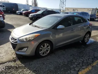 2014 Hyundai Elantra GT with VIN KMHD35LH9EU186138, listed as a Copart auction lot 45504605 with 158,529 mi miles and Clean Title. Bid and sale history available at carsss.com. Image 1.
