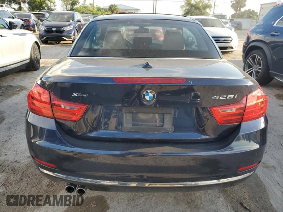 2014 BMW 4 Series 428i xDrive with VIN WBA3T1C54EPS98291, listed as a Copart auction lot 73834614 with 78,244 mi miles and Non Repairable. Bid and sale history available at carsss.com. Image 6.