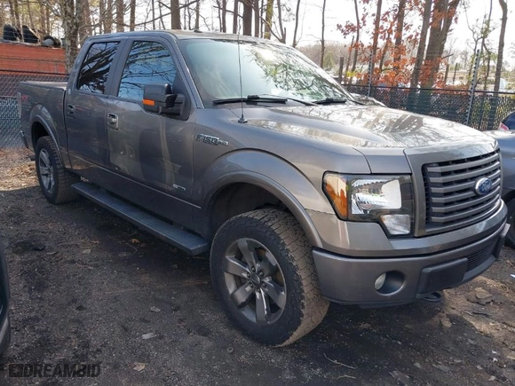 2012 Ford F-150 XL with VIN 1FTFW1ET7CFA18434, listed as a IAAI auction lot 41596068 with 171,589 mi miles. Bid and sale history available at carsss.com. Image 1.