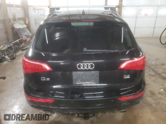 2010 Audi Q5 Premium with VIN WA1CKAFP1AA083459, listed as a Copart auction lot 81921344 with 130,582 mi miles and Salvage Title. Bid and sale history available at carsss.com. Image 6.