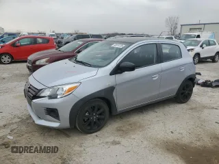 2023 Mitsubishi Mirage Black Edition z VIN ML32AWHJ7PH006897, wystawiony jako Copart lot #48814125 z przebiegiem 25 132 mil mil oraz Szkoda całkowita • Salvage title. Historia ofert i sprzedaży dostępna na DreamBid. Obrazek 1.