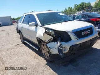 2010 GMC Acadia SLT2 z VIN 1GKLRNED7AJ111043, wystawiony jako IAAI lot #42311347 z przebiegiem 201 740 mil mil oraz . Historia ofert i sprzedaży dostępna na DreamBid. Obrazek 1.