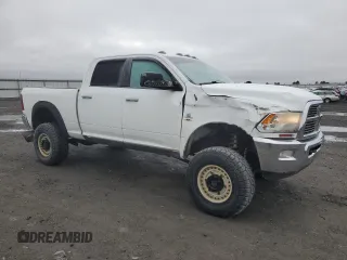 2011 Ram 2500 Big Horn with VIN 3D7UT2CLXBG628954, listed as a Copart auction lot 49484485 with 195,216 mi miles and Salvage Title. Bid and sale history available at carsss.com. Image 4.