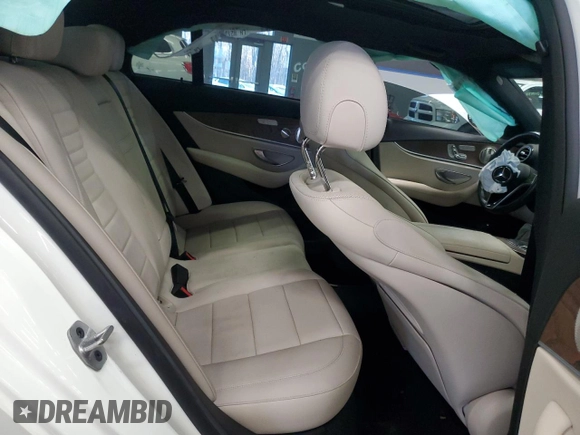 2023 Mercedes-Benz E 350 with VIN W1KZF8EB4PB101996, listed as a Copart auction lot 46879655 with 29,443 mi miles and Salvage Title. Bid and sale history available at DreamBid. Image 10.