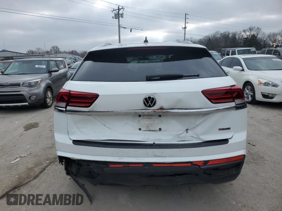 2020 Volkswagen Atlas S with VIN 1V2GC2CA3LC231210, listed as a Copart auction lot 85892664 with 57,480 mi miles and Salvage title. Bid and sale history available at DreamBid. Image 6.