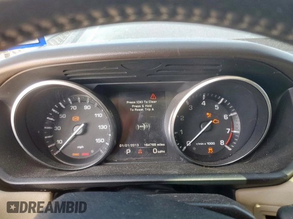 2014 Land Rover Range Rover Sport HSE with VIN SALWR2WF9EA357825, listed as a Copart auction lot 62934135 with 164,788 mi miles and Salvage title. Bid and sale history available at DreamBid. Image 9.
