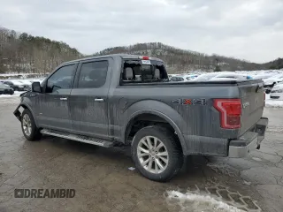 2015 Ford F-150 XLT with VIN 1FTEW1EG7FFA32496, listed as a Copart auction lot 88744595 with 130,423 mi miles and Salvage Title. Bid and sale history available at carsss.com. Image 2.