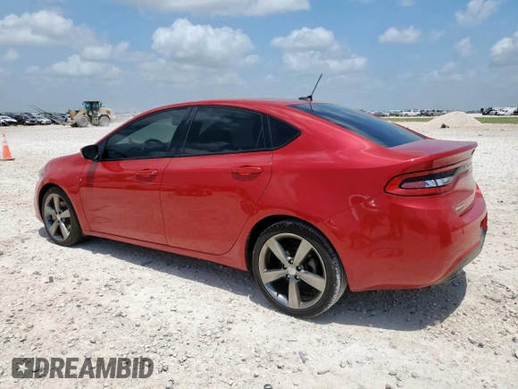 2015 Dodge Dart GT z VIN 1C3CDFEB9FD345919, wystawiony jako Copart lot #61853415 z przebiegiem 123 103 mil mil oraz Szkoda całkowita • Salvage title. Historia ofert i sprzedaży dostępna na DreamBid. Obrazek 2.